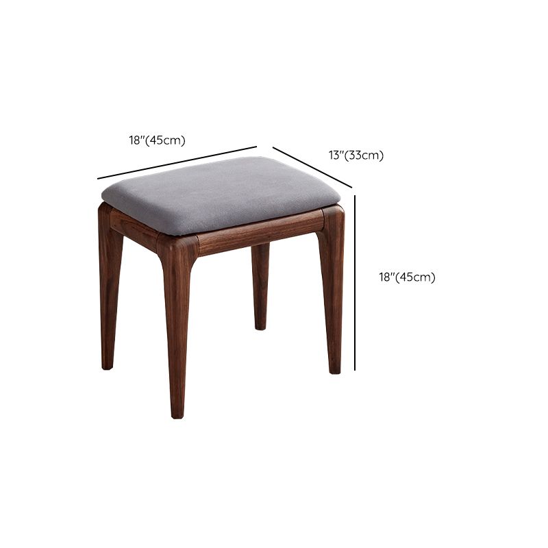 2 Drawer & Jewelry Vanity Desk Brown Wood Makeup Vanity Desk