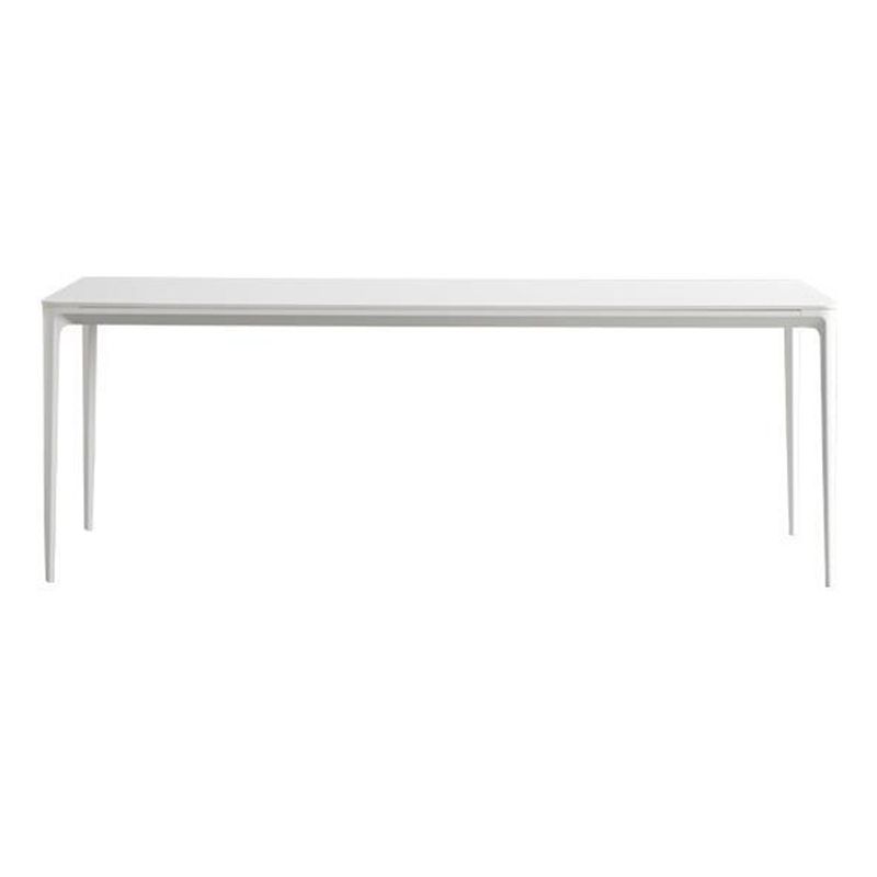 Contemporary 1/4/5/6/7 Pieces Dining Chairs Set Rectangle Stone Furniture in White
