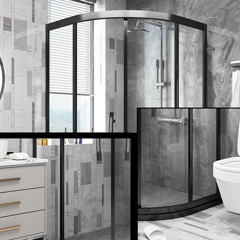 Modern Shower Enclosure Laminated Glass Corner with Fixed Panel Shower Stall