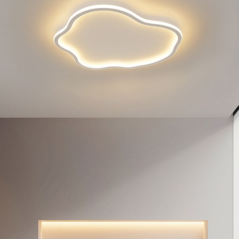 Cloud Aluminum Massimale Monte Light Fixture Modern LED Massimale Montato Light