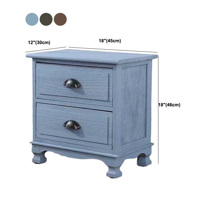 11.7-inch W Coastal Storage Chest Dresser Solid Wood Storage Chest