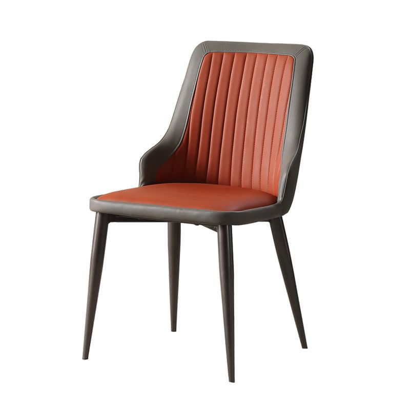 Silla de comedor tapizada silla auxiliar Parsons de restaurante contemporáneo