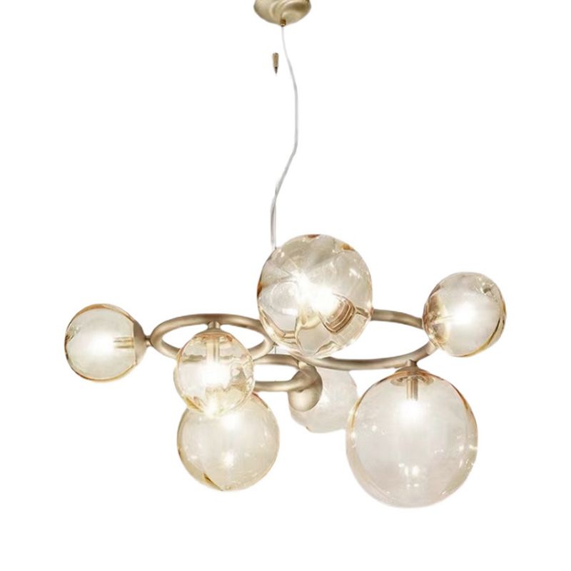 Lampadario moderno lampadario del lampadario Luci lampadario Pendente in vetro