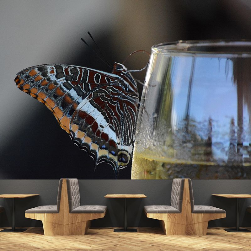 Wine Mural Moisture Resistant Contemporary Photography Wall Art for Bar Shop