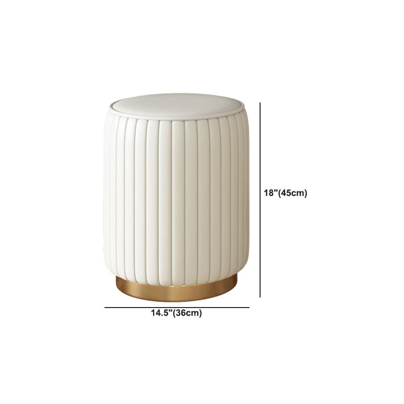 White Stone Top Vanity with Drawers 29.52" H Vanity Set with Stool