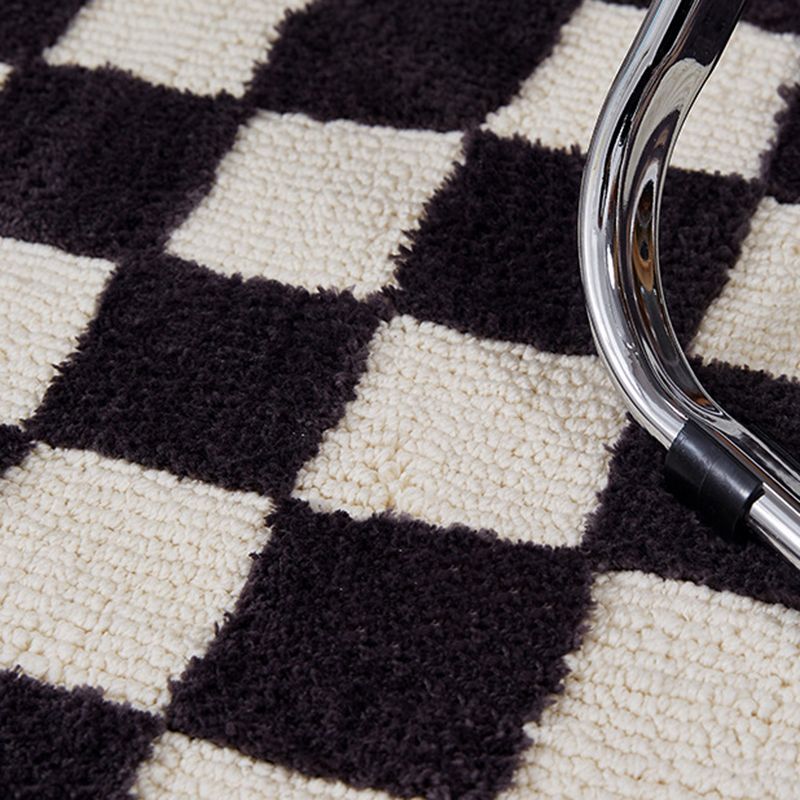 Gorgeous Carpet Modern Plaid Print Area Rug Living Room Rug with Non-Slip Backing