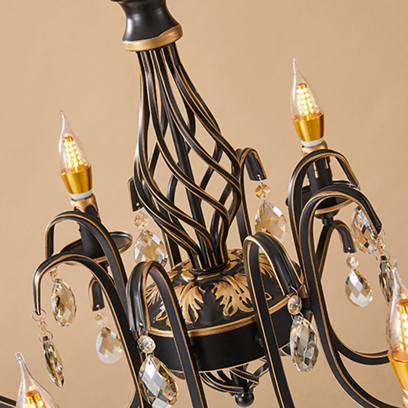 Metaalhangende hanglampen Traditionele hangende lampen voor woonkamer