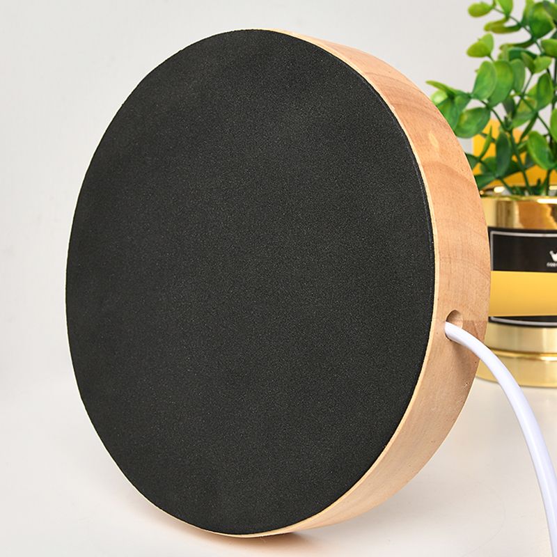 Macaroon Style Design Night Table Lamps Bell 1-Light Nightstand Lights with Metal Shade