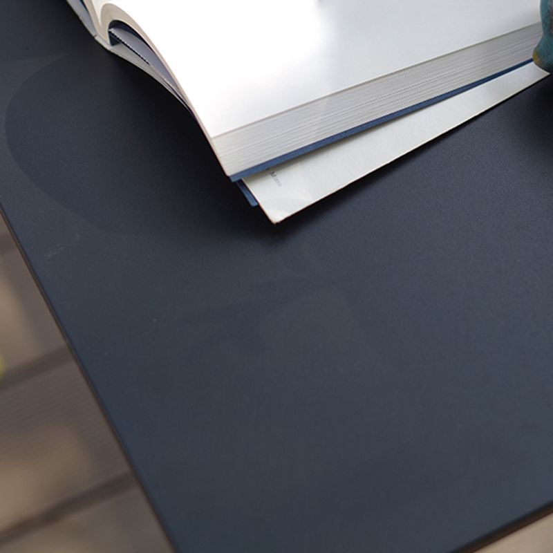 Black Iron Balcony Table 27.55" High Rectangle Water Resistant Table