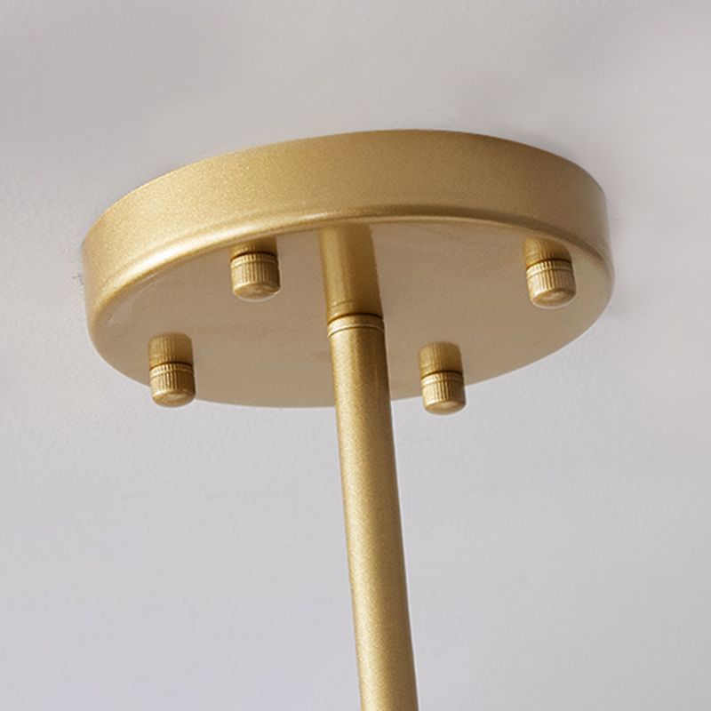 Metal Swirling Branch Chandelier Pendant Light Simplistic LED Hanging Light for Dining Room