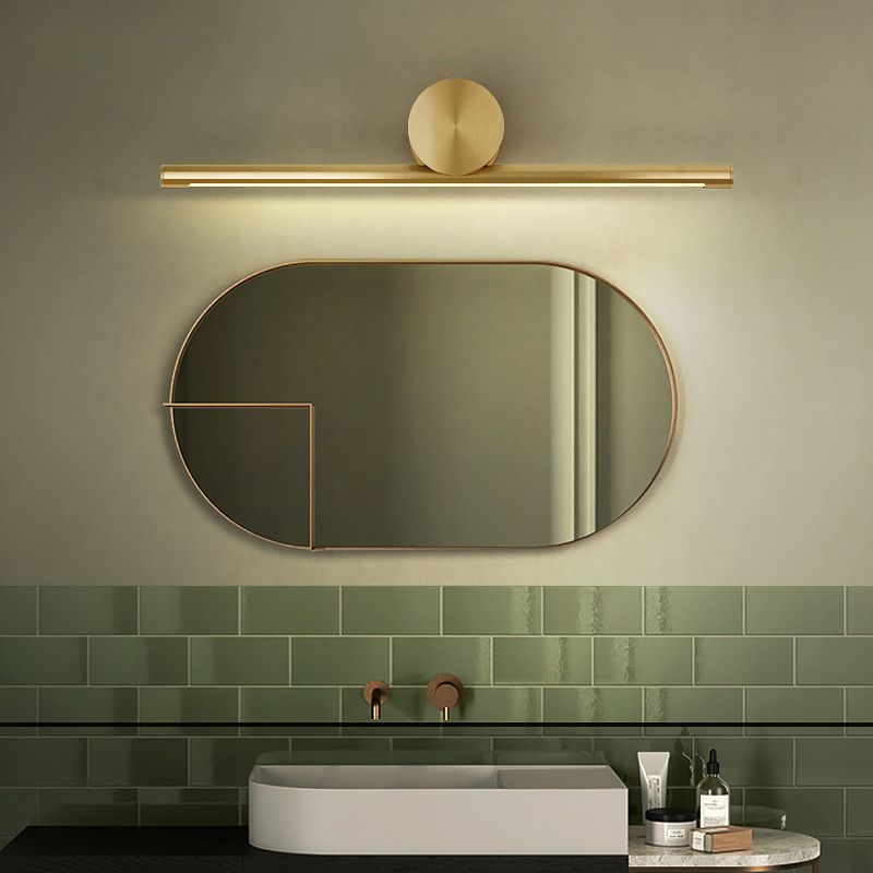 Linear Metal Wall Mounted Lights Modern Wall Sconce Lighting for Bathroom