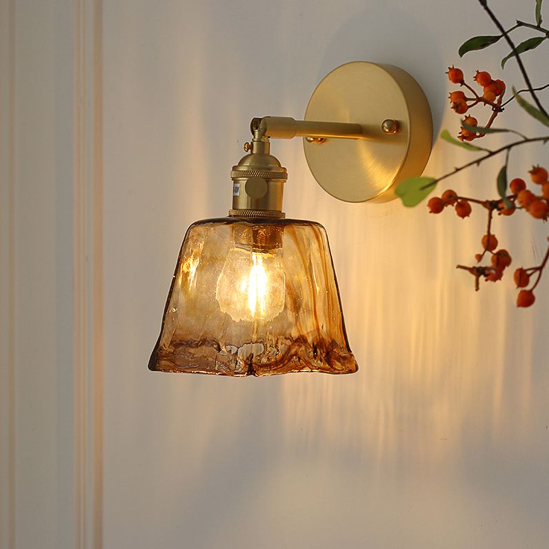 Modern Wall Lamp Geometric 1 Light Wall Vanity Lights for Bathroom