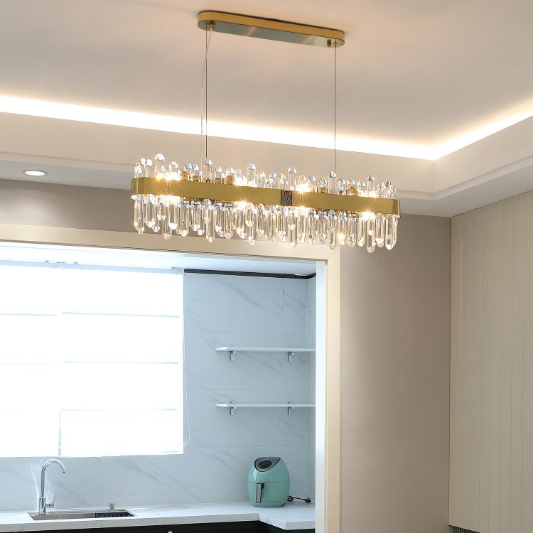 Modern Style Island Pendants Crystal Pendant Lights for Dining Room