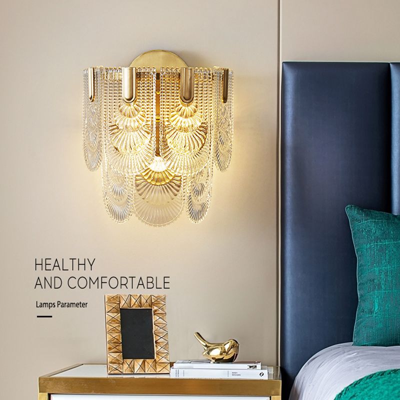 Multiple-Light Unique Sconce Light Modern Crystal Sconce Light Fixture