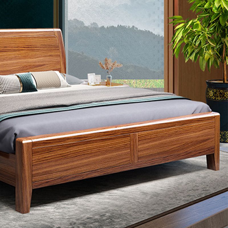 Traditional Headboard Standard Bed Footboard Bed with Custom Legs