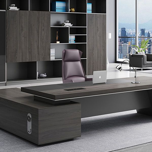 Modern & Contemporary Executive Chair Fixed Arms Ergonomic Managers Chair