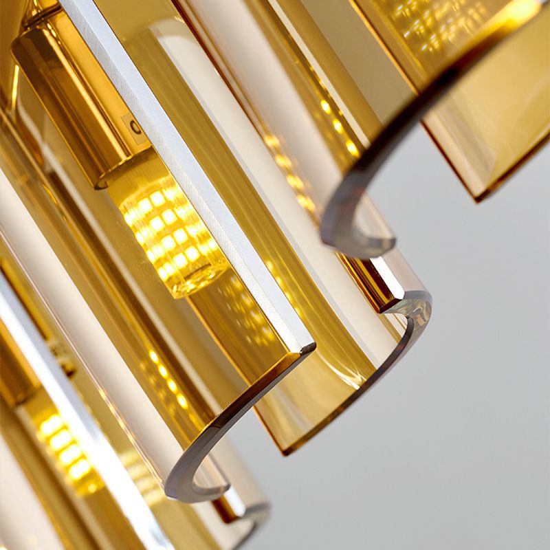 Modern Kitchen Island Lighting with Shape Island Lighting Glass 5 Light Island Lights