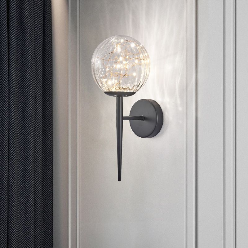 1 leichte Ballwandlichter moderner Stil von Glaswandbeleuchtung Ideen