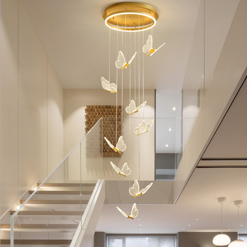 Moderner Butterfly Hanging Deckenleucht