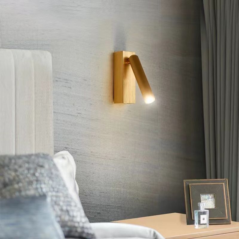 Nordic Style Aluminum Wall Light Rotatable Colorful Wall Lamp for Bedroom