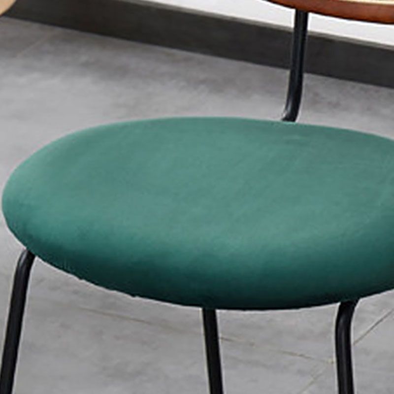 Fabric Dining Chairs Industrial Style Open Back Dining Side Chair