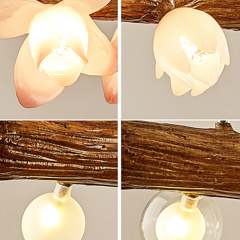 Accesorios de iluminación colgante de múltiples luces de vidrio de lámpara simple para comedor para comedor