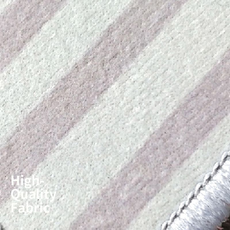 Modern Color Block Rug Polyester Area Carpet Washable Indoor Rug for Bedroom