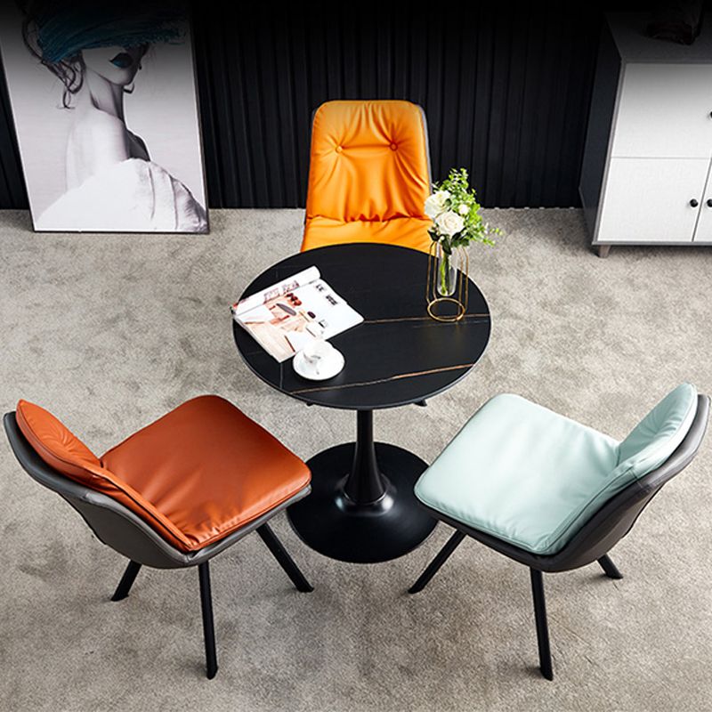 Industrial Upholstered Dining Side Chair Parsons Side Dining Chairs