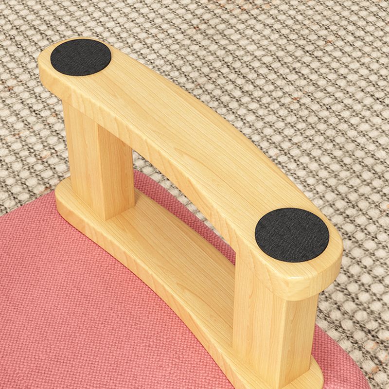 Modern Tear Resistant Ottoman Rectangle Green Cotton Blend Cube