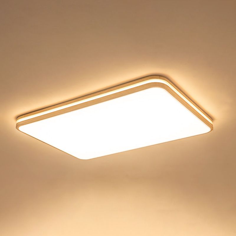 Plafonnier moderne en acrylique à 1 lumière, luminaire de plafond pour chambre à coucher