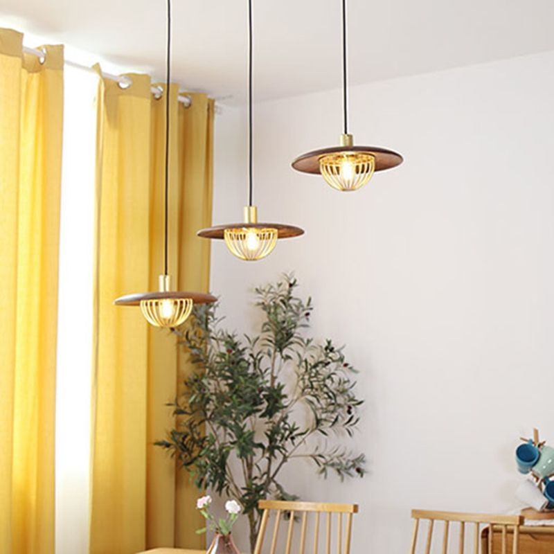 Metal Nordic Modern Modern suspension de plafond Light 1-Light Pendant Light for Dining Room