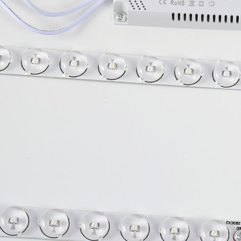 Éclairage encastré LED de style nordique moderne simple pour salon salle à manger