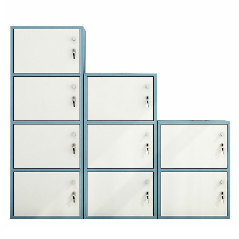 Light Wood Finish Non-Hanging Armoire Modern Storage Cabinet for Home