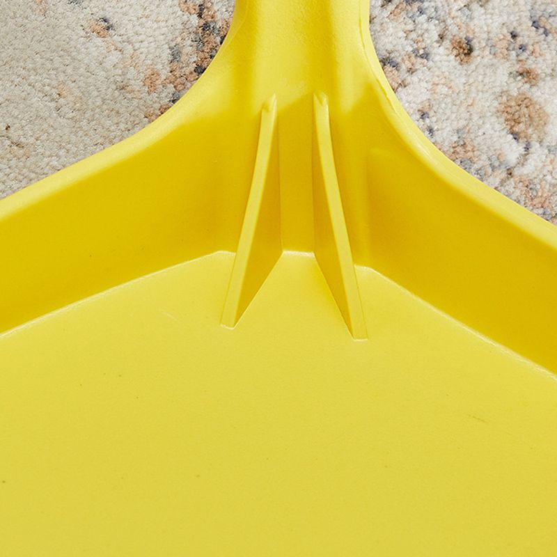 Stackable Plastic Dining Chairs Scandinavian Open Back Dining Side Chair