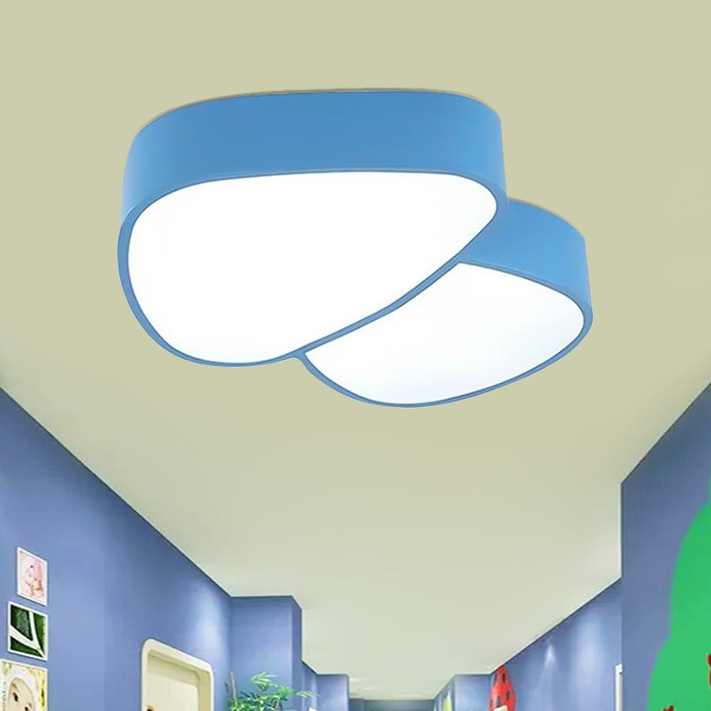 Paddestoel Baby Slaapkamer Flush Plafond Licht Acryl Mooi LED Plafond Lamp
