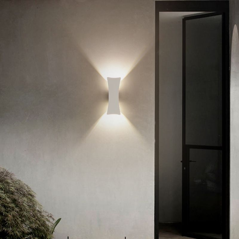 Modern Minimalist Style Up and Down LED Wall Sconce Metal Wall Mounted Lamps for Doorway