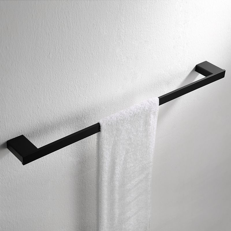Contemporary Bathroom Accessory As Individual Or As a Set in Balck