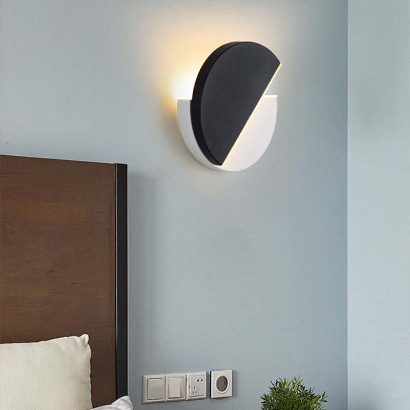 Modern Rotatable Wall Lamp 1-Light LED Wall Mount Lamp for Living Room