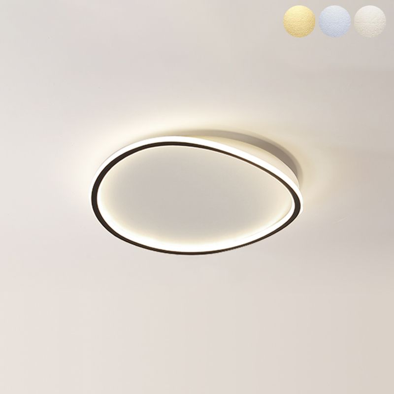 Round Led Flush Mount Ceiling Fixture Modern Flush Mount Ceiling Light