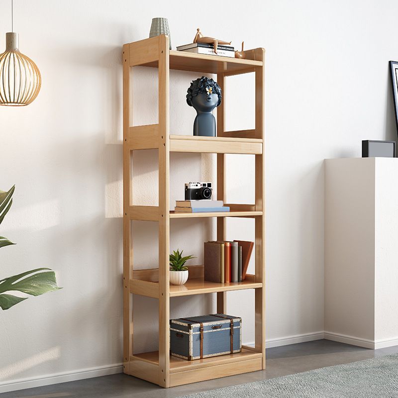 Open Shelf Storage and Display Shelves Bookcase Modern Wooden Bookshelf for Living Room