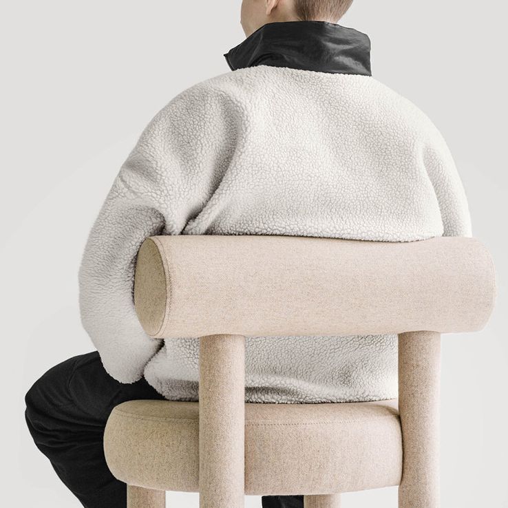 Contemporary Style Matte Finish Side Chair Open Back Dining Side Chair for Dining Room