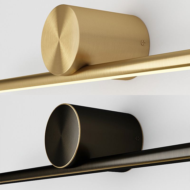 Linear Metal Wall Mounted Lights Modern Wall Sconce Lighting for Bathroom