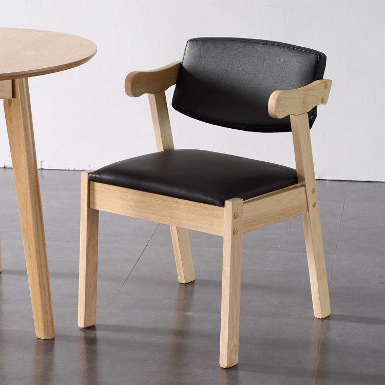 Modern Solid Wood Dining Room Set with Round Table Dining Table Furniture