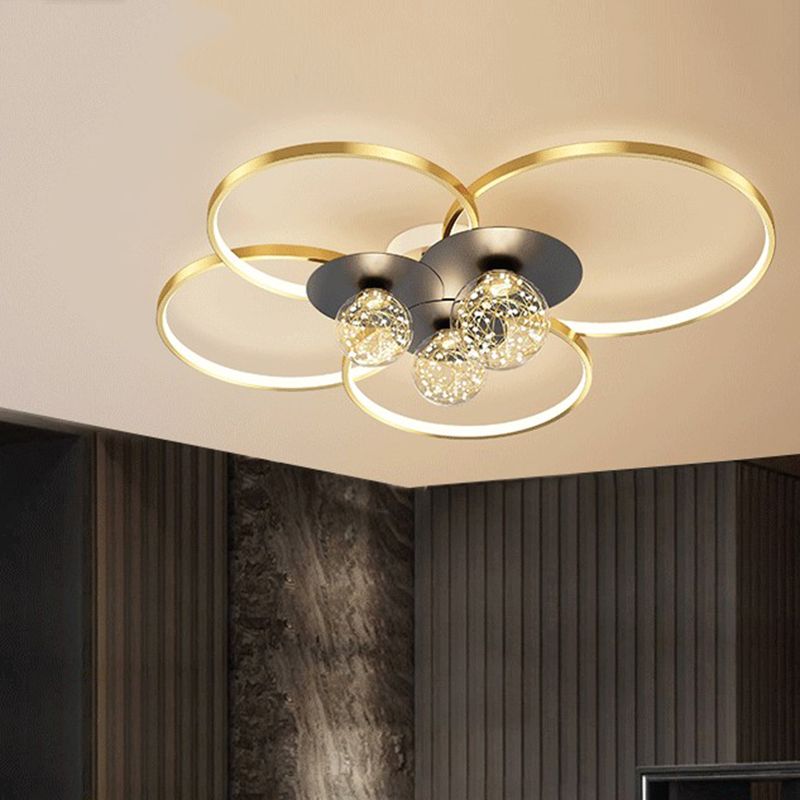 Unterputzleuchte im modernen Stil, LED-Kreisleuchte, Schlafzimmerleuchte, Restaurantleuchte