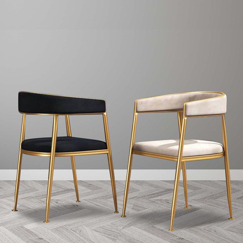Sillas de comedor con respaldo de caña de diseño escandinavo, silla lateral de comedor de tela para cocina