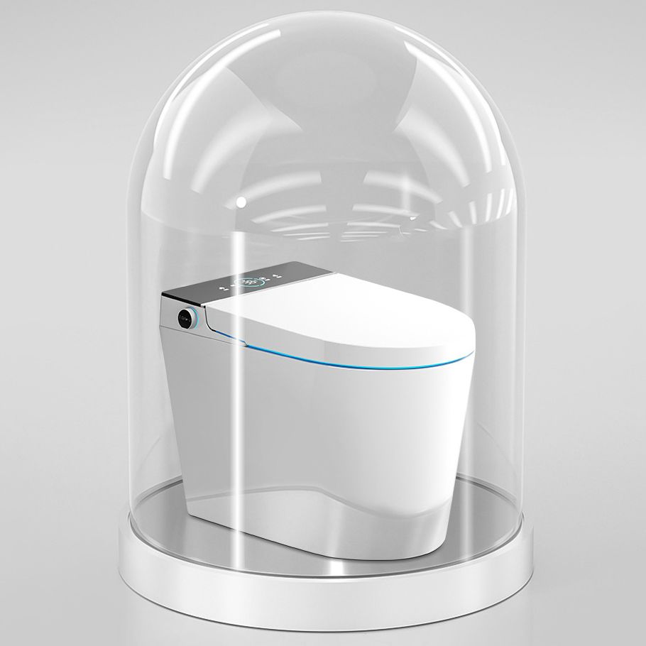 Modern Floor Mount Urine Toilet White Siphon Jet Toilet Bowl with Toilet Seat