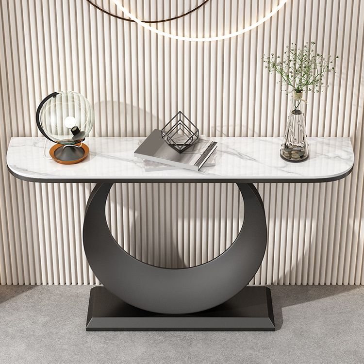 31.5" H Glam Console Accent Table Antique Finish Console Sofa Table