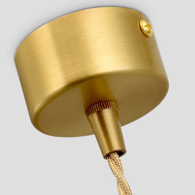 Minimalism Hanging Ceiling Light Metal 1-Light Cylinder Ceiling Pendant Light