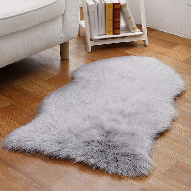 Decorative Novelty Shape Shag Rug Contemporary Comfort Indoor Rug Polypropylene Stain Resistant Area Carpet for Living Room