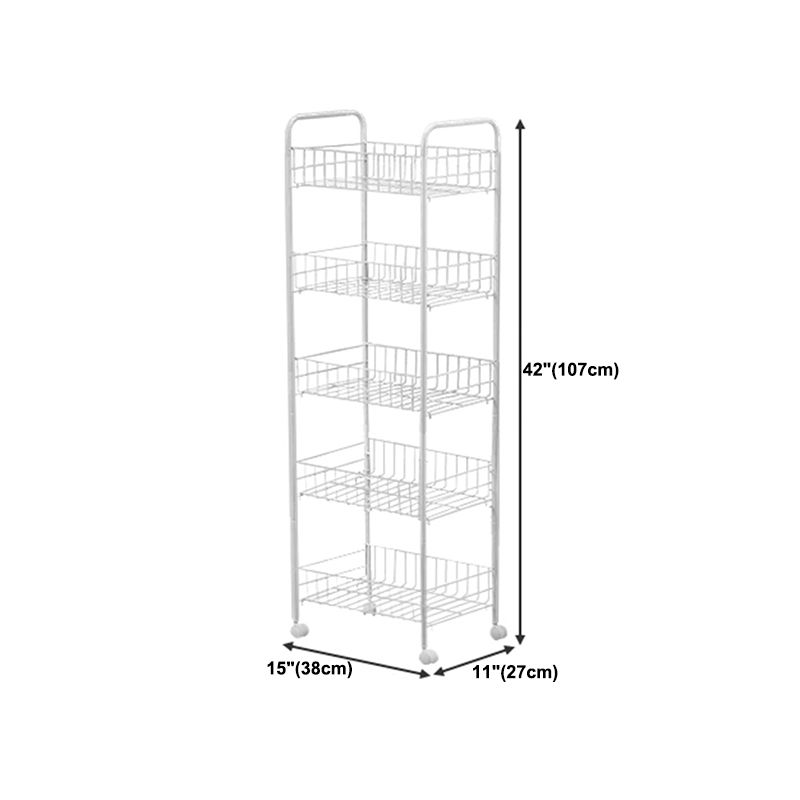 10.63"W Bookshelf Contemporary Style Bookcase for Home Study Room Office